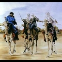 Un polo avec des amis, Al-Kashi est en bleu